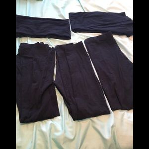 Pack of 5 cotton leggings